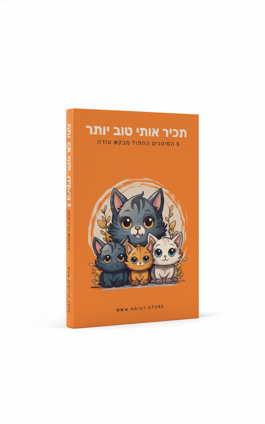 5 סימנים החתול מבקש עזרה